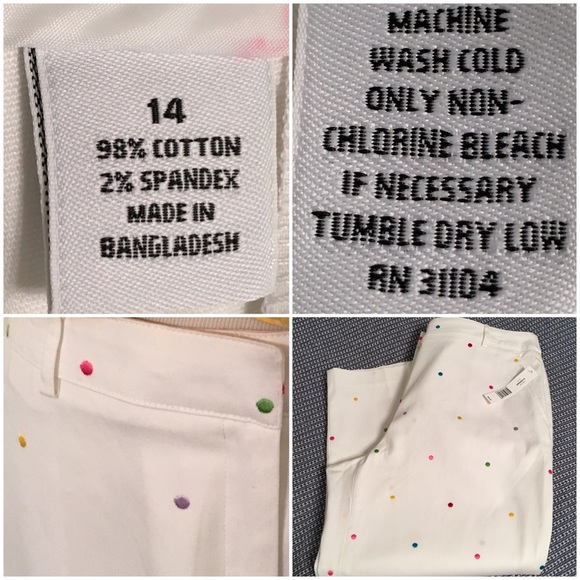 Kim Rogers Polkadot Capris - Picture 2 of 2